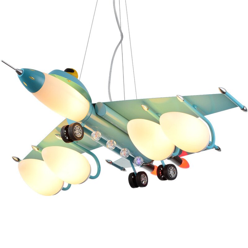 Cartoon Aircraft Pendant Light Factory - OEM Creative Decorative Kids Rooms