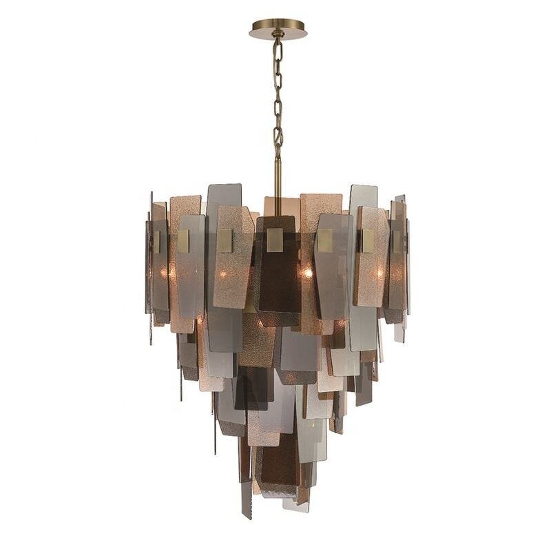Glass Pendant Light Manufacturer - OEM Customized Luxury Villa Living Room