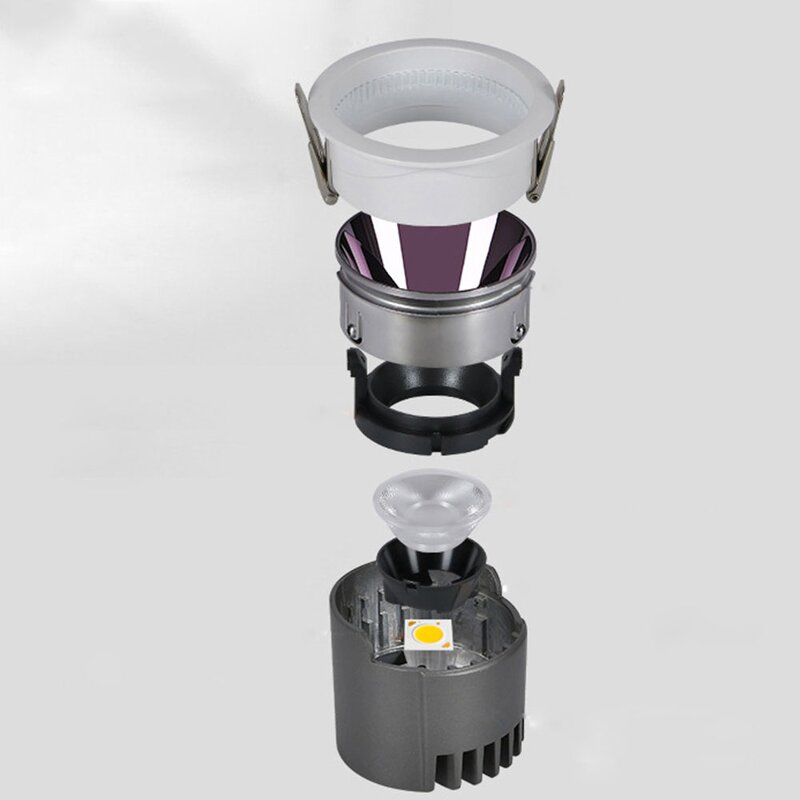 Adjustable Downlight Manufacturer - OEM High Quality Recessed Aluminum 9-12w LED