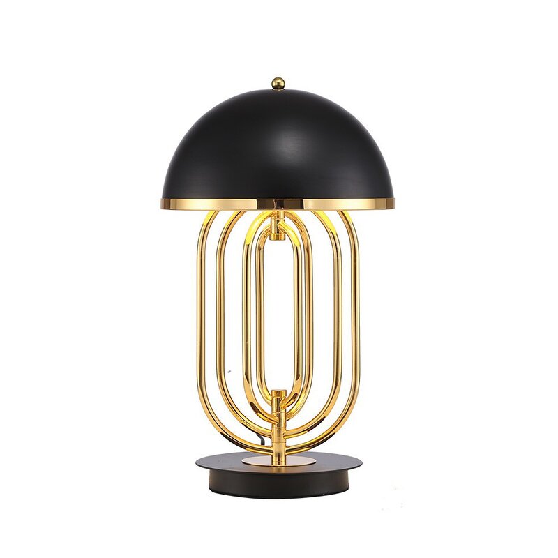 Mushroom Table Lamp Manufacturer - OEM Vintage Creative Metal Desk Hotel Decor
