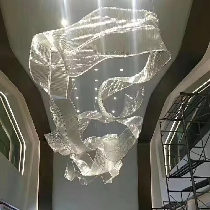 Crystal Chandelier Factory - OEM Hotel Lobby Luxury Large Project Lighting