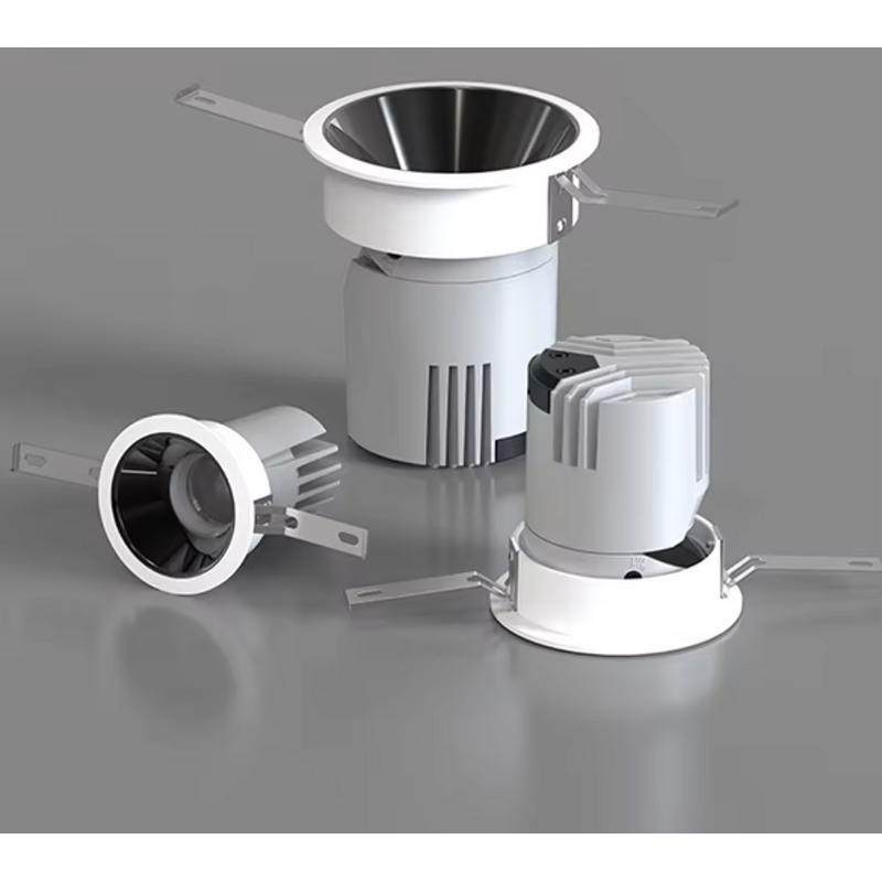 Mini Spotlight Factory - OEM Ceiling Cabinet 3w Recessed SMD 4x4 Metal Black