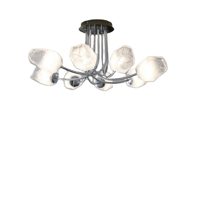 Gold Pendant Light Manufacturer - OEM Modern LED Black Iron Nordic Chandelier