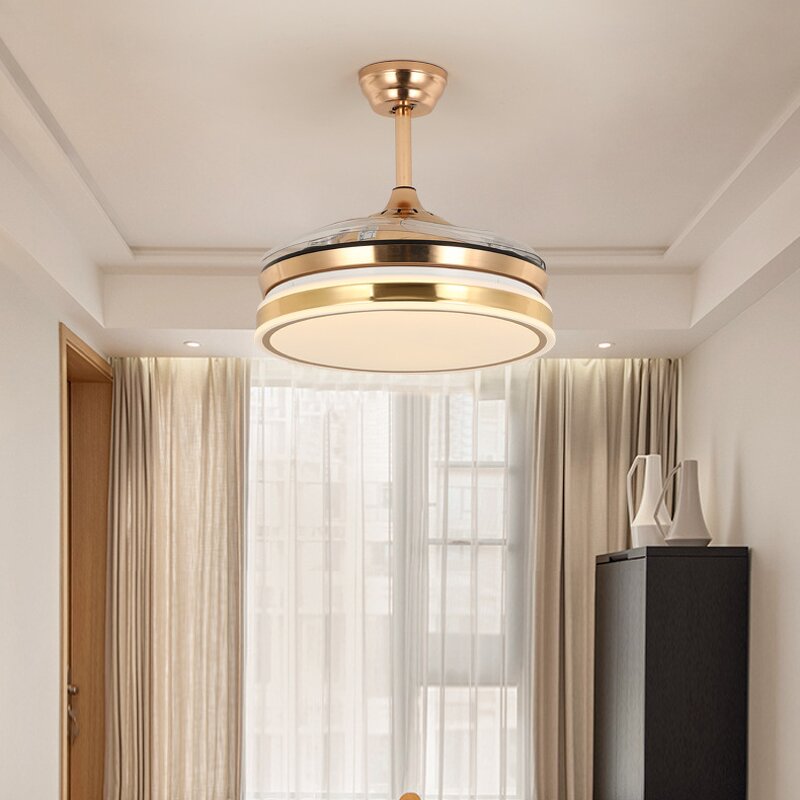 Ceiling Fan Manufacturer - OEM All Copper Motor ABS Blade LED Light