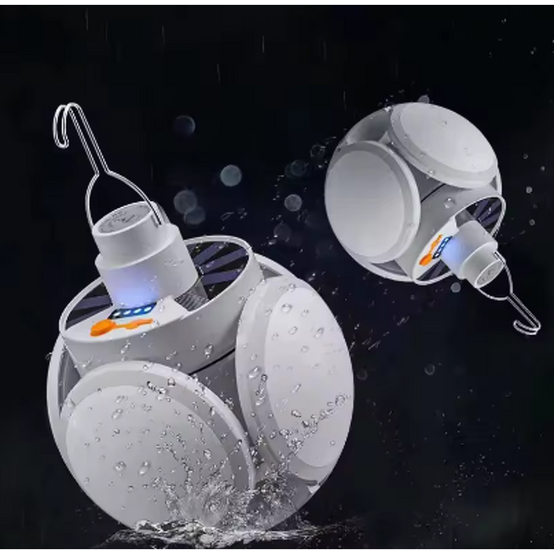 Solar Camping Light Factory - OEM Waterproof Hanging Rechargeable Portable LED