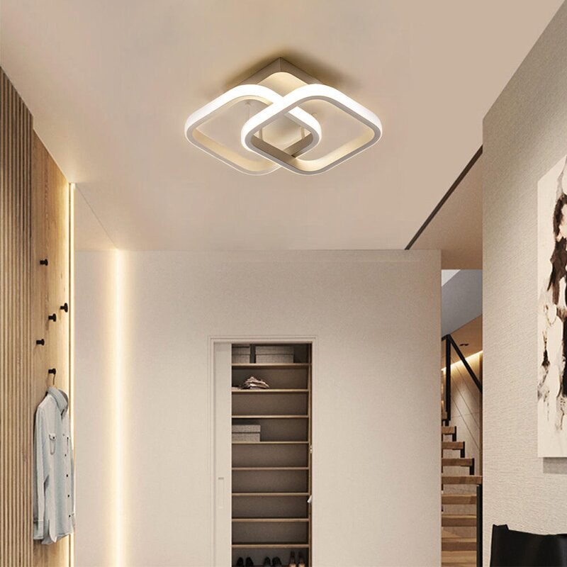 Acrylic Ceiling Light Manufacturer - OEM Hallway Aisle Modern Square Fixtures