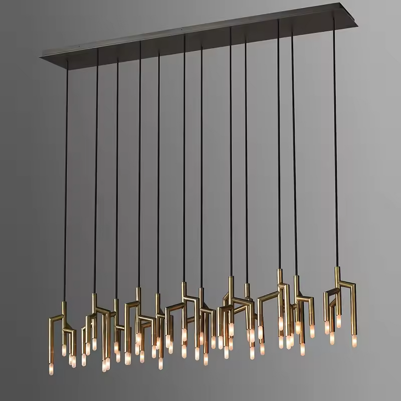 Linear Pendant Light Factory - OEM American New Stylish Creative Designer