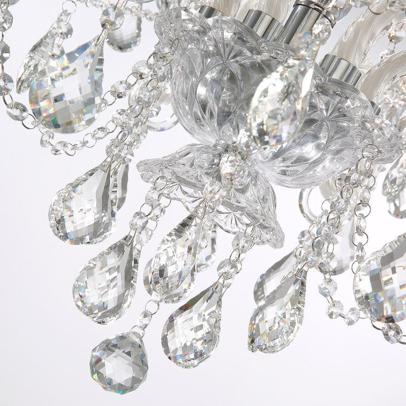 Glass Chandelier Factory - OEM Wedding European Crystal Luxury Living Room