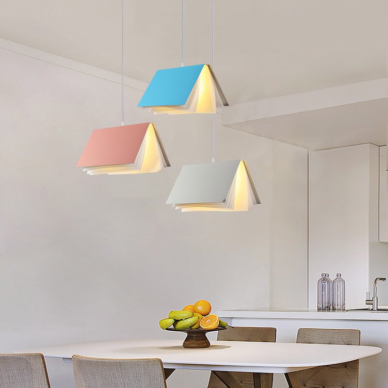 Book Pendant Light Factory - OEM Simple Modern Mini Kids Hanging Ceiling