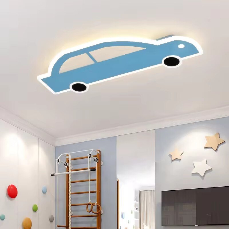 Cartoon Ceiling Light Factory - OEM Modern Boy Cars Modeling LED Protection