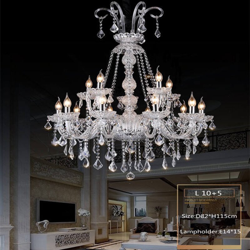 Crystal Beads Chandelier Manufacturer - OEM Europe Cheap Staircase Hotel Hall