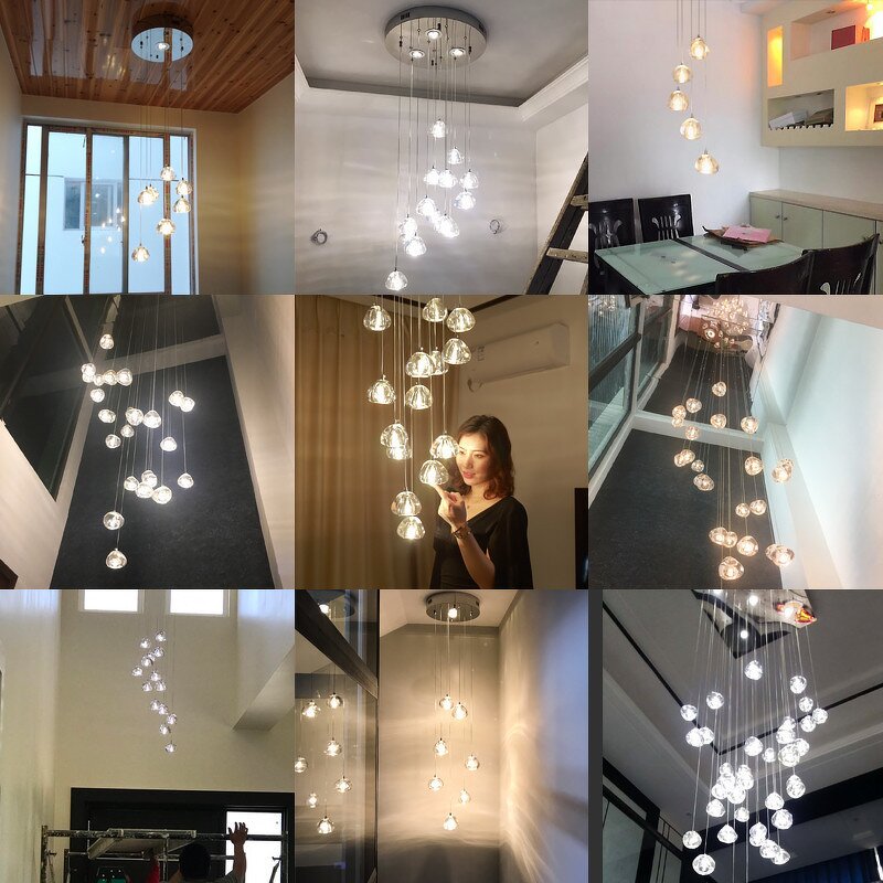 Crystal Chandelier Manufacturer - OEM Luxury Spherical Glass Bubble Design
