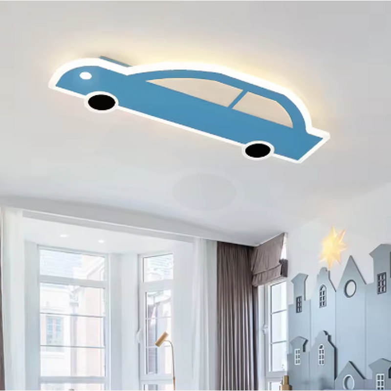 Cartoon Ceiling Light Factory - OEM Modern Boy Cars Modeling LED Protection