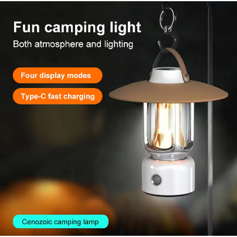 Portable Camping Light Factory - OEM New Dimming Waterproof Retro Lantern
