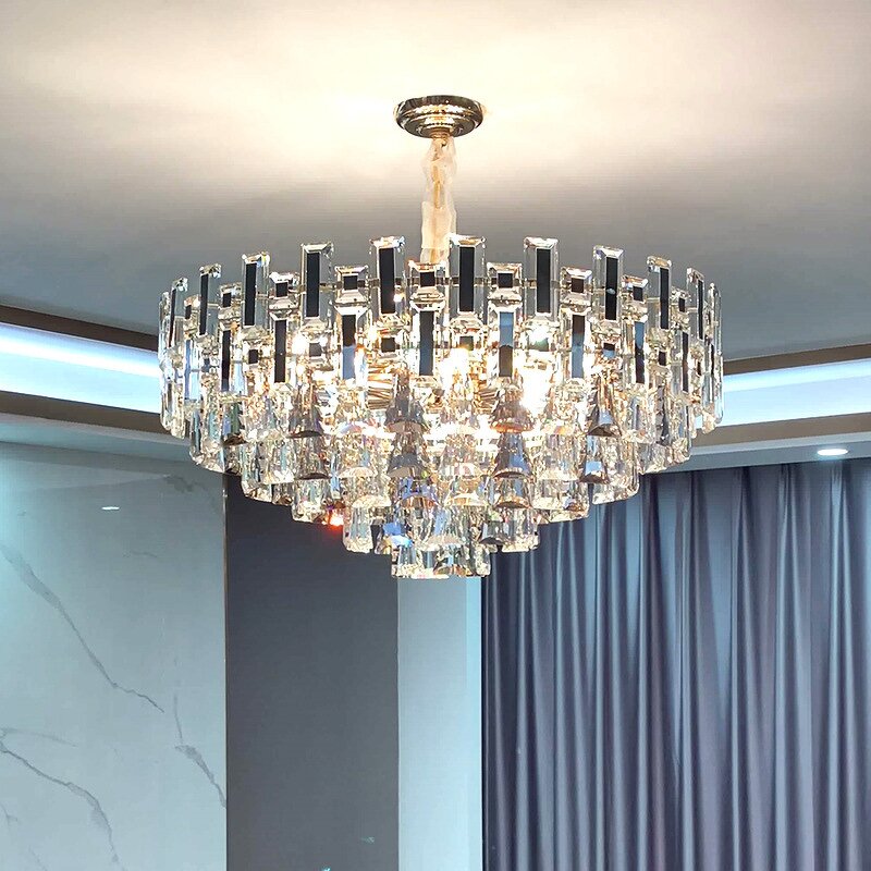 Gold Crystal Chandelier Factory - OEM High Quality Modern Bedroom Dining Room