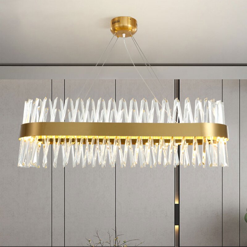 Gold Crystal Chandelier Manufacturer - OEM Modern Bedroom Luxury K9 Crystal