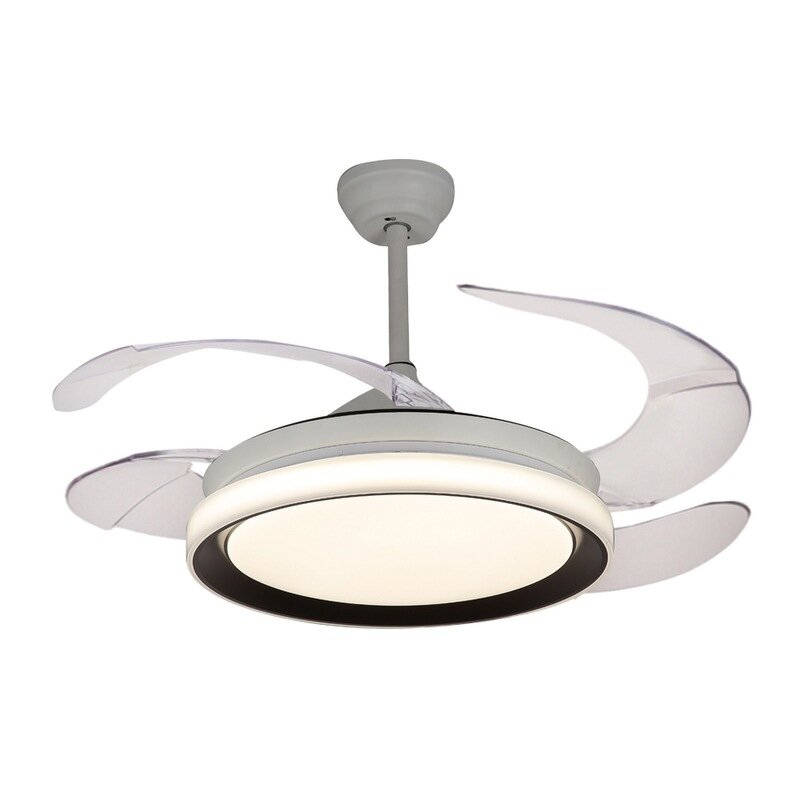Remote Ceiling Fan Factory - OEM Modern 42 Inch 3 Blade LED Light