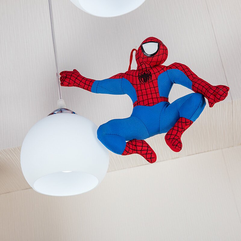 Spider Man Pendant Lamp Manufacturer - OEM Cartoon Children Eye Protection LED