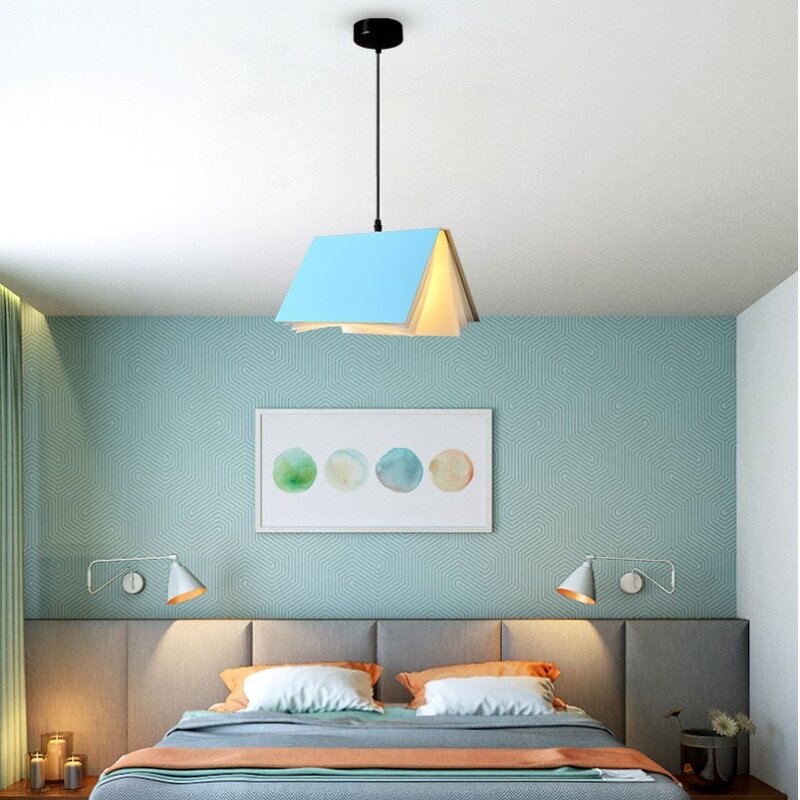 Book Pendant Light Factory - OEM Simple Modern Mini Kids Hanging Ceiling
