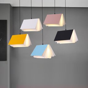 Book Pendant Light Factory - OEM Simple Modern Mini Kids Hanging Ceiling