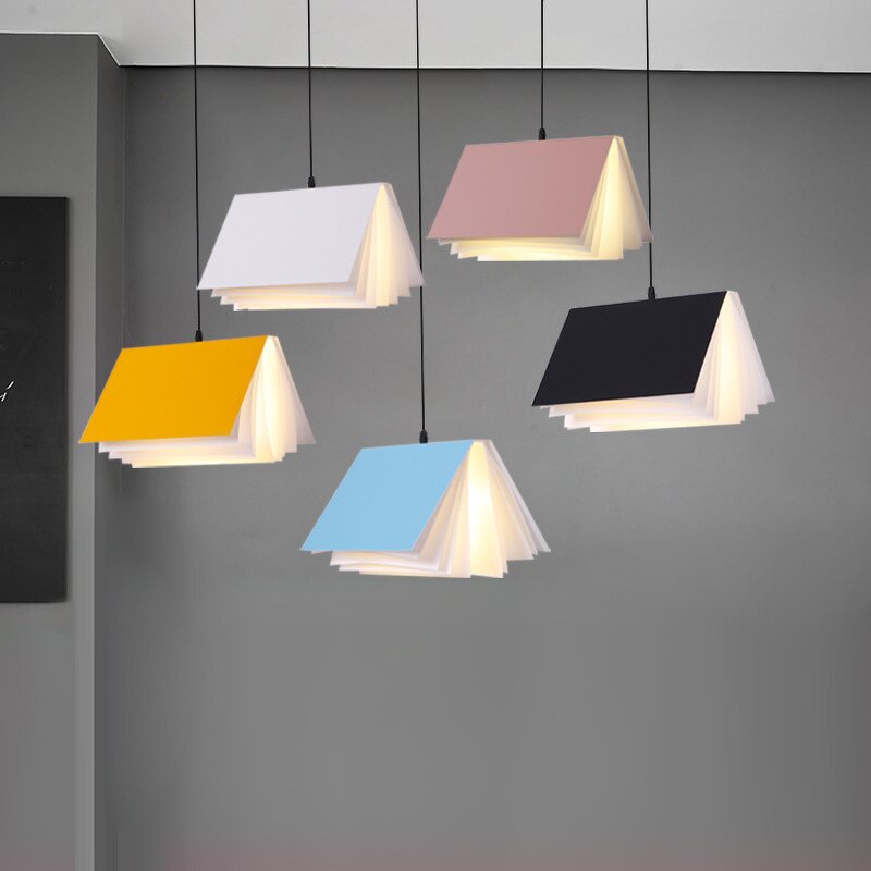 Book Pendant Light Factory - OEM Simple Modern Mini Kids Hanging Ceiling