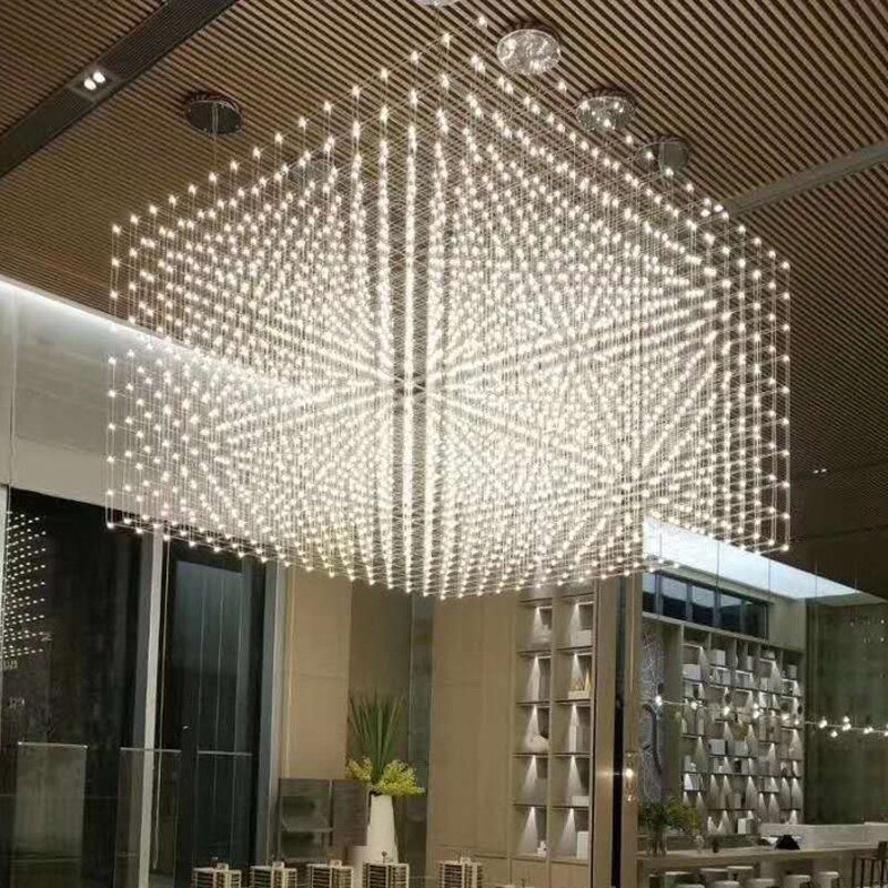 Star Chandelier Manufacturer - OEM Custom Banquet Hall Hotel Lighting