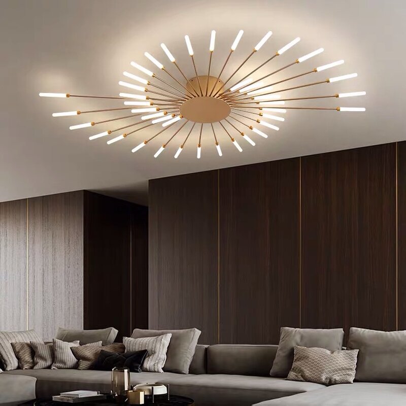 Fireworks Ceiling Lamp Manufacturer - OEM Creative Modern Ultra Thin Home Lighting