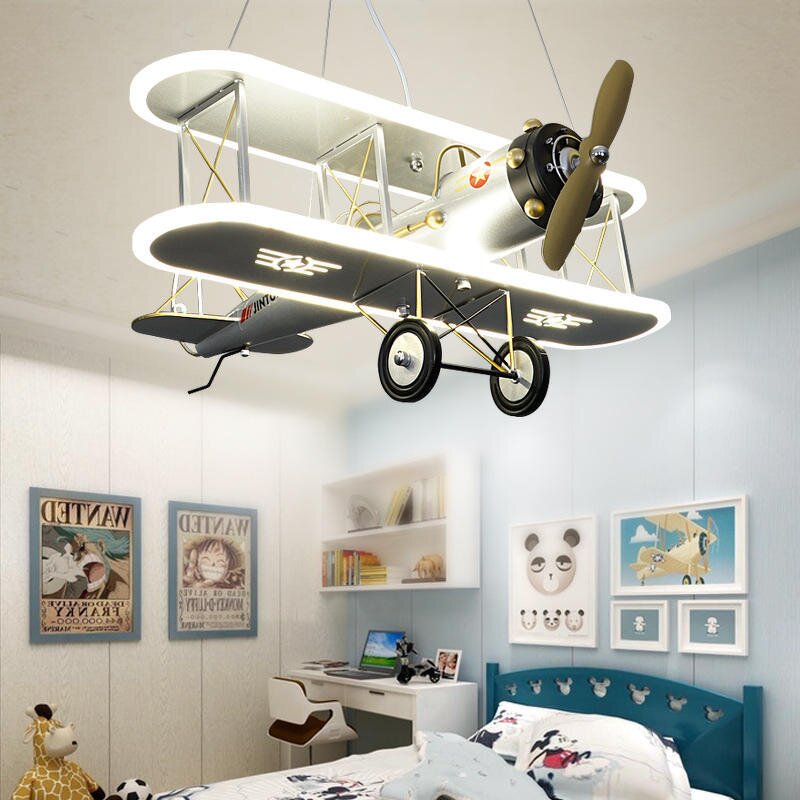 Airplane Pendant Light Factory - OEM Simple Cartoon Creative Kids Room Decor