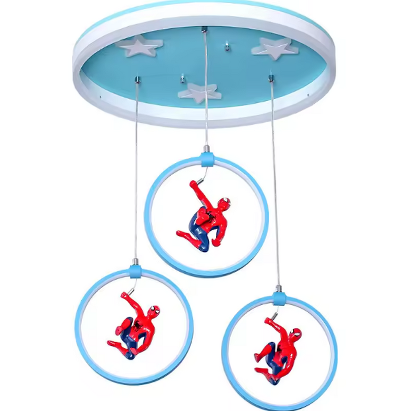 SpiderMan Ceiling Light Factory - OEM Modern Creative Eye Protection Cartoon