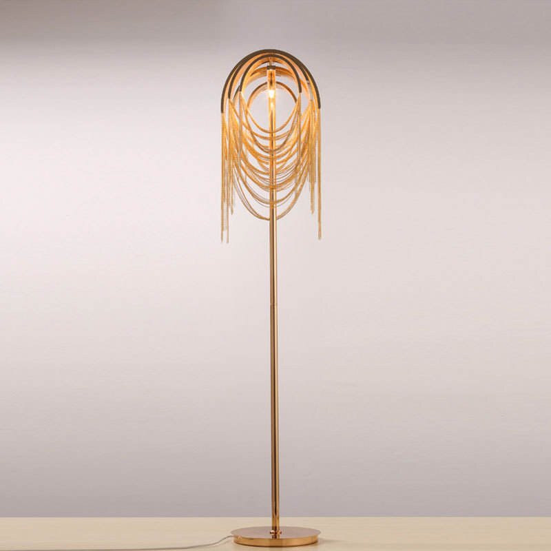 Tassel Floor Lamp Manufacturer - OEM Modern Luxury Bedroom Living Room LED