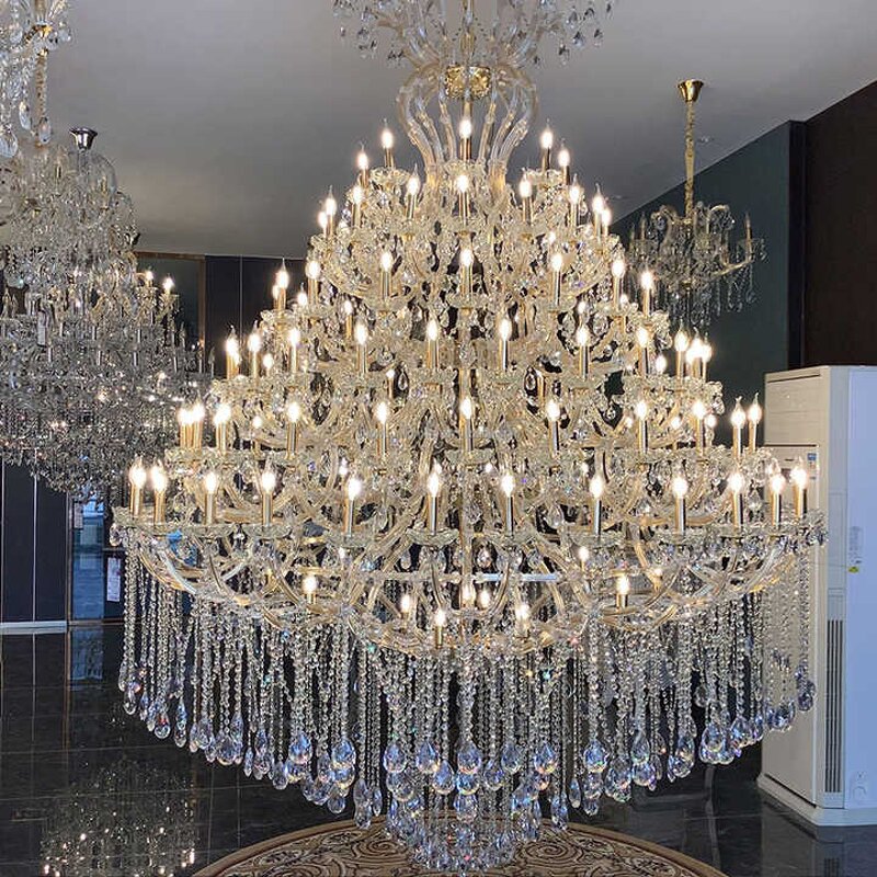 Crystal Chandelier Factory - OEM European Design Wedding Villa Lighting