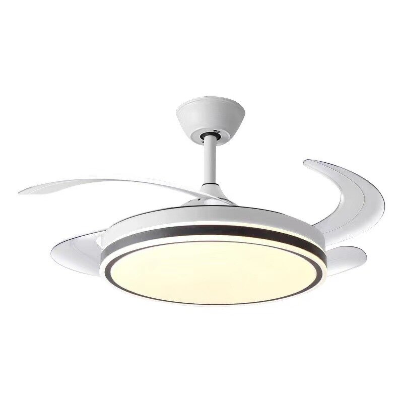 Chandelier Ceiling Fan Manufacturer - OEM Modern Three Colour Copper AC Motor