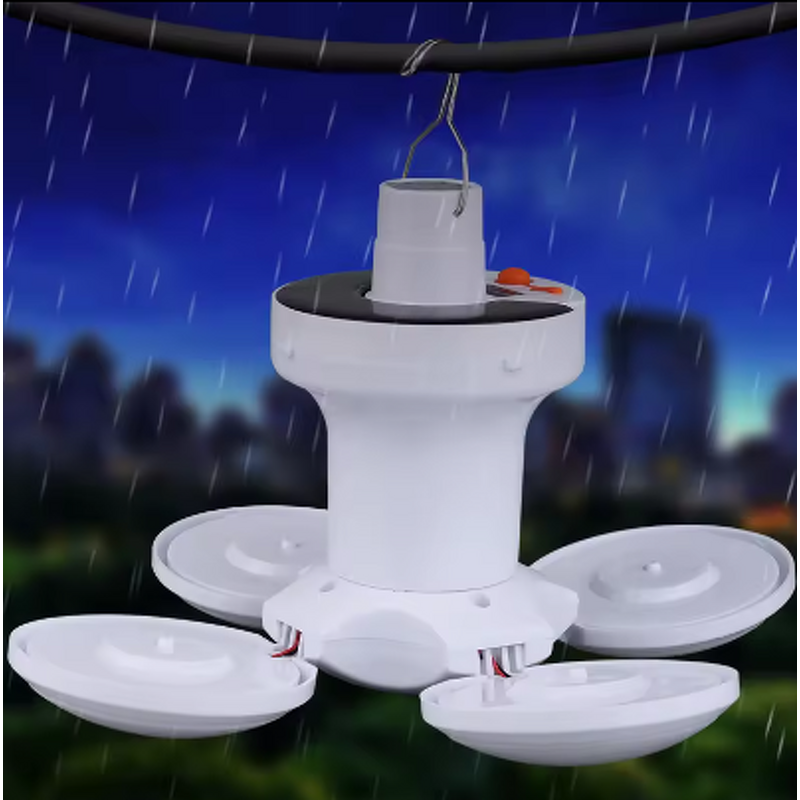 Solar Camping Light Factory - OEM Waterproof Hanging Rechargeable Portable LED