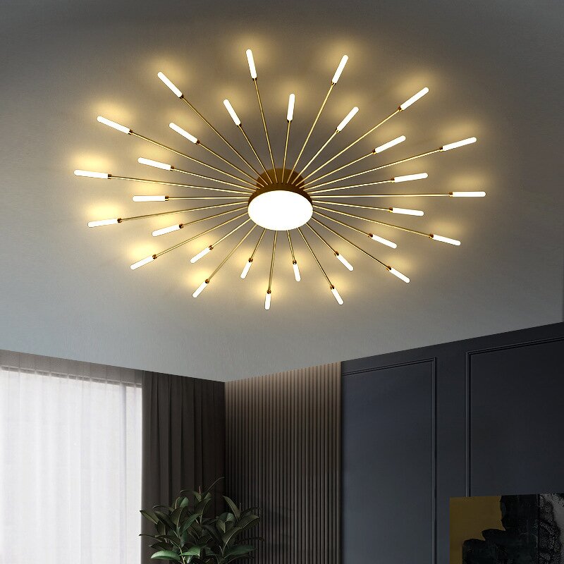 Fireworks Ceiling Lamp Manufacturer - OEM Creative Modern Ultra Thin Home Lighting
