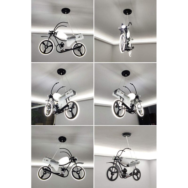 Bicycle Chandelier Manufacturer - OEM Personalized Children's Modern LED Lamp