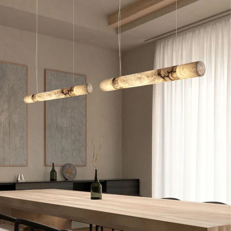 Linear Pendant Light Factory - OEM Minimalist Copper Marble Design