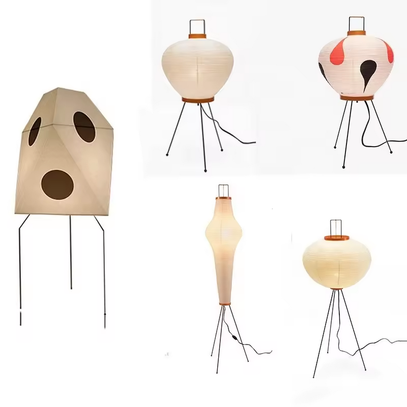 Floor Lamp Factory - OEM Wabi Sabi Style Rice Paper Shade