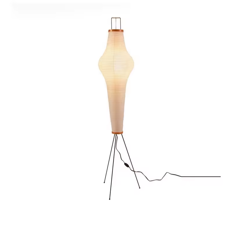 Floor Lamp Factory - OEM Wabi Sabi Style Rice Paper Shade