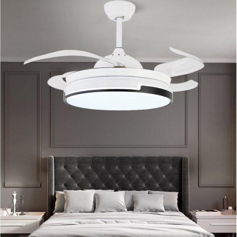 LED Ceiling Fan Factory - OEM Hotel Crystal DC Motor Smart Control