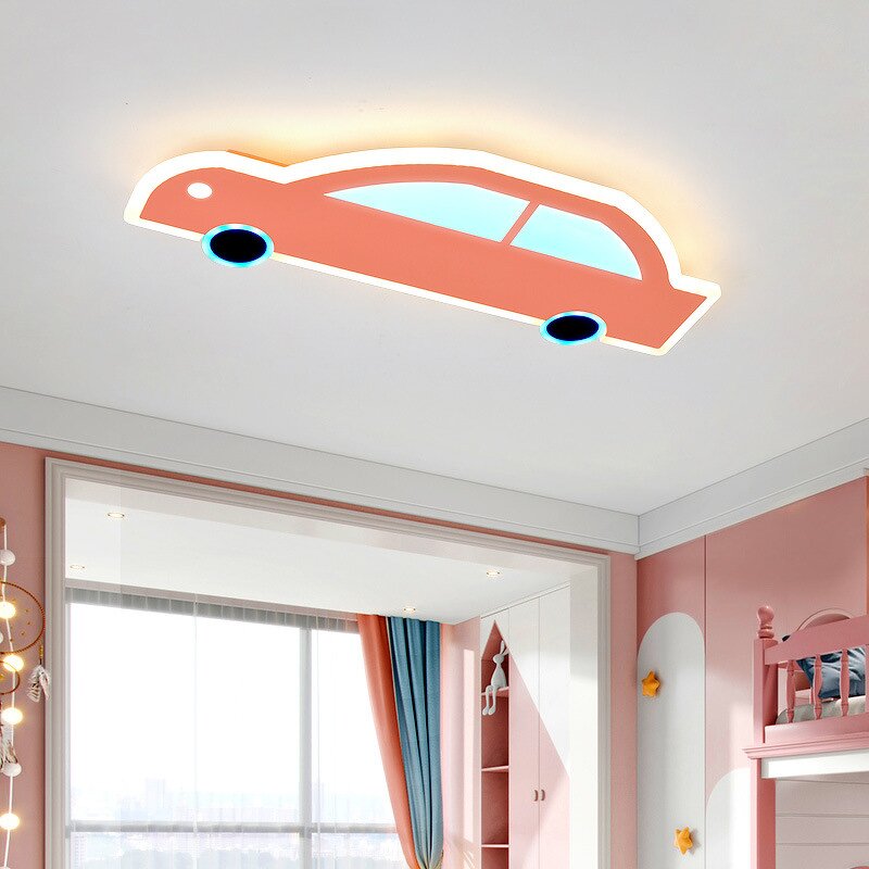 Cartoon Ceiling Light Factory - OEM Modern Boy Cars Modeling LED Protection