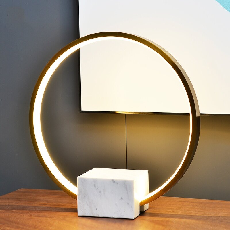 Marble Table Lamp Factory - OEM Wholesale Home Hotel Decoration LED Light