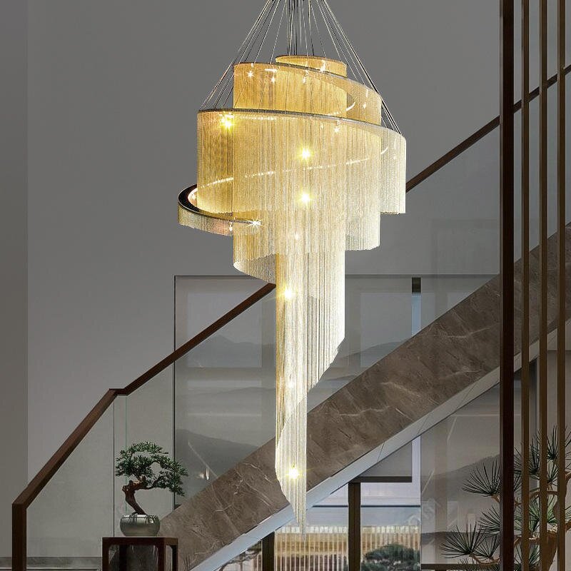 Rotating Tassel Chandelier Factory - OEM New Creative Wedding Hotel Decorative