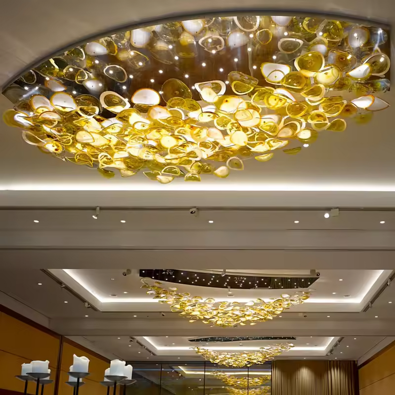 Custom Chandelier Factory - OEM Project Hotel Villa Decorative Lighting