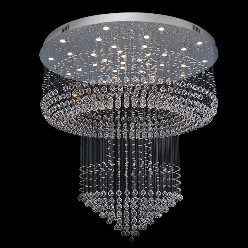 Crystal Ball Pendant Light Manufacturer - OEM Contemporary Stairs Hotel Ceiling