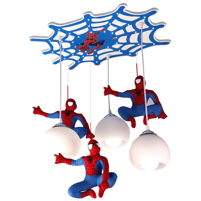 Spider Man Pendant Lamp Manufacturer - OEM Cartoon Children Eye Protection LED