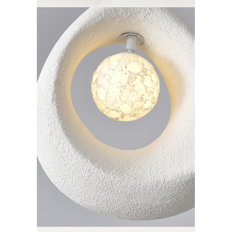 White Pendant Light Manufacturer - OEM Modern Kitchen Island Wabi Sabi Style