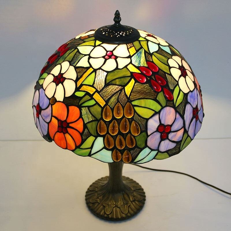 Stained Glass Table Lamp Factory - OEM Tiffany Style Handmade Small Desk Light