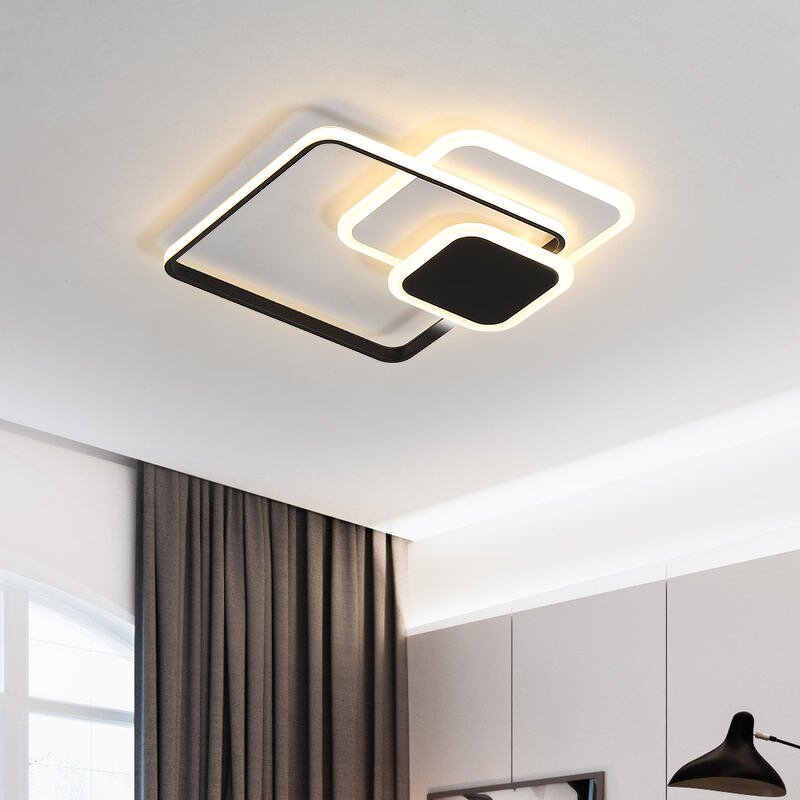 Square Ceiling Lamp Manufacturer - OEM Surface Mounted Ultra Thin Modern LED