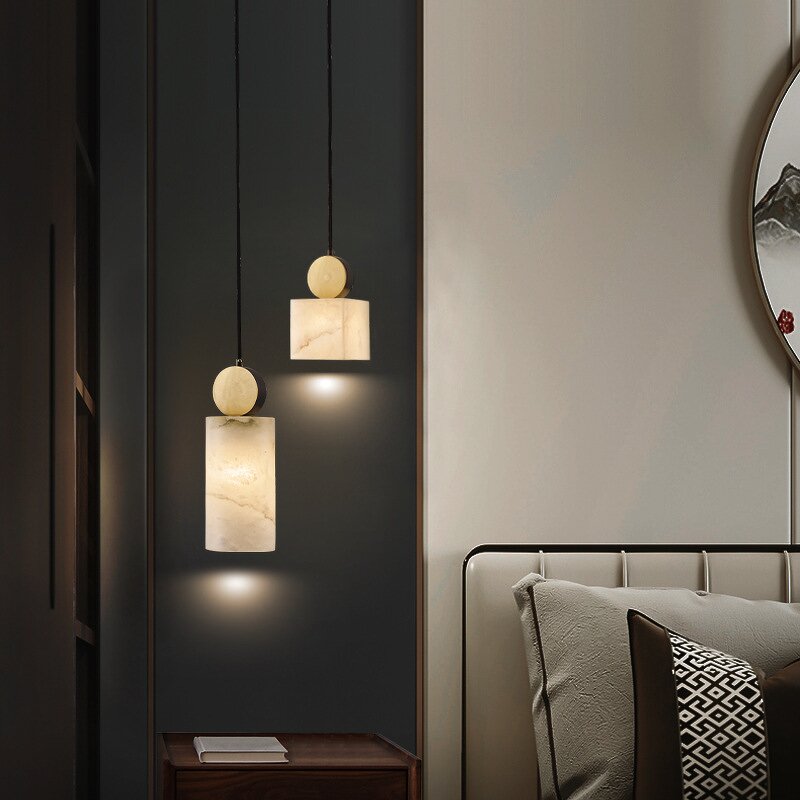 Marble Chandelier Factory - OEM Minimalist Chain Texture Pendant Light