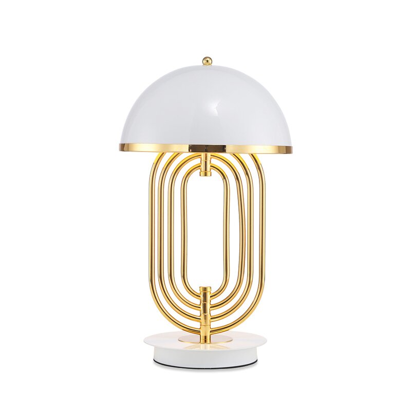 Mushroom Table Lamp Manufacturer - OEM Vintage Creative Metal Desk Hotel Decor